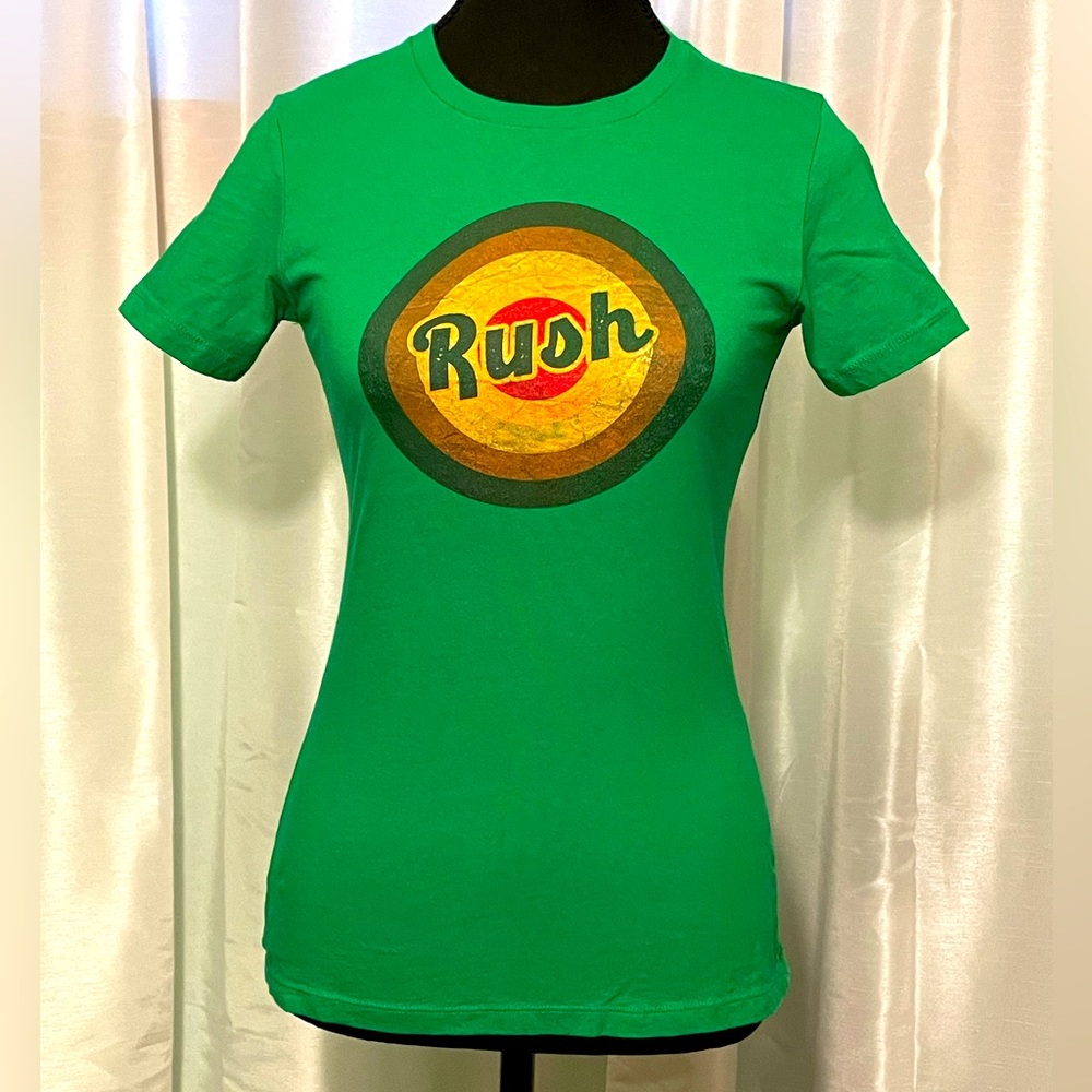 Rush Womens X Small T-Shirt in Green